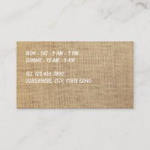 Koffiebonen, koffiebrander, geborene Loyalty Punch (Achterkant)