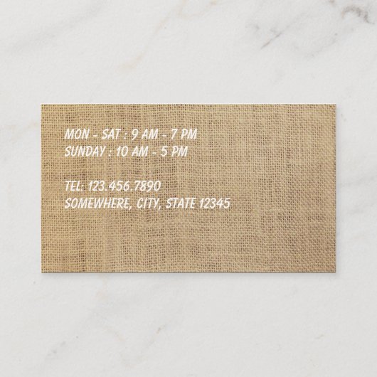 Koffiebonen, koffiebrander, geborene Loyalty Punch (Achterkant)