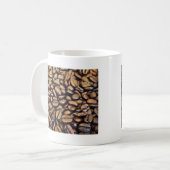 koffiebonen koffiemok (Voorkant links)