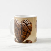 Koffiebonen Koffiemok (Voorkant links)