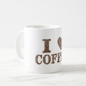 Koffiebonen Koffiemok (Voorkant links)