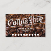 Koffiebonen | Koffiewinkel Klantenkaartje (Voorkant)
