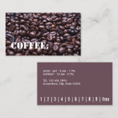 Koffiebonen - koffiewinkel - Loyalty Punch (Voorkant / Achterkant)