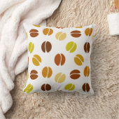 Koffiebonen kussen. kussen (Deken)