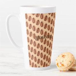 Koffiebonen Latte Mok