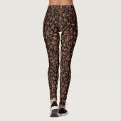 Koffiebonen Leggings (Achterkant)