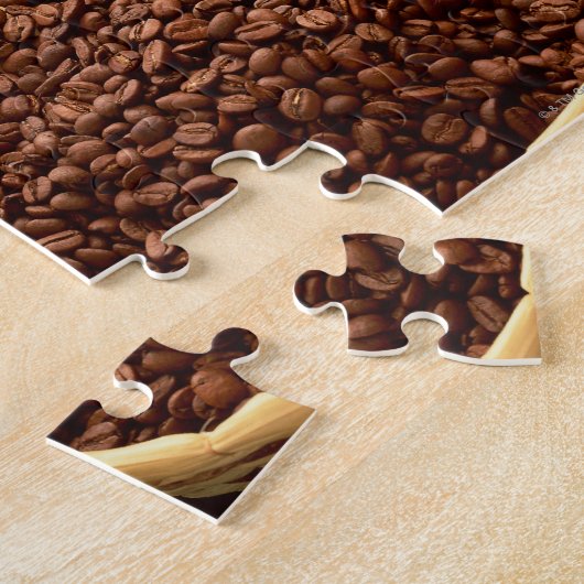 Koffiebonen Legpuzzel (Zijkant)