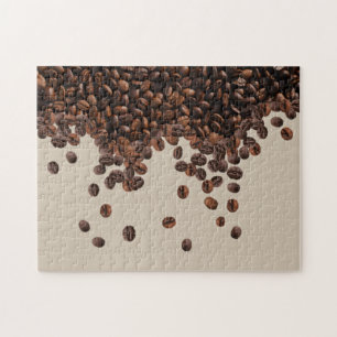 Koffiebonen Legpuzzel