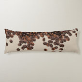 Koffiebonen Lichaamskussen (Voorkant)