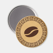 Koffiebonen Magneet (Voorkant / Achterkant)