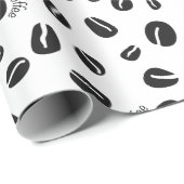 Koffiebonen met een membolische vulling cadeaupapier (Rol Hoek)