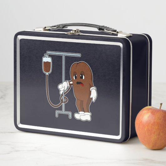 Koffiebonen met koffie (In situ)