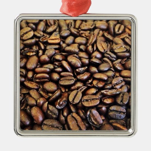 koffiebonen metalen ornament (Voorkant)