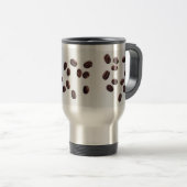 Koffiebonen — Mok — Stijl 2 (Voorkant rechts)
