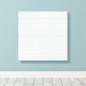 koffiebonen moleculaire cafeïne canvas afdruk (Insitu (Houten vloer))