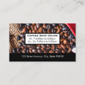 Koffiebonen morsen | MOK Visitekaartje (Achterkant)