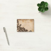 Koffiebonen na opmerkingen post-it® notes (Kantoor)