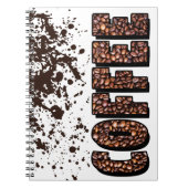 Koffiebonen Notitieboek (Voorkant)
