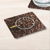 Koffiebonen onderzetters (Schuin)