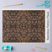 Koffiebonen ontkoppelen naadloze achtergrond tissuepapier (Craft)