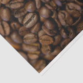 Koffiebonen ontkoppelen naadloze achtergrond tissuepapier (Detail)