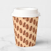 Koffiebonen Papieren Bekers (Rechts)