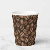 Koffiebonen Papieren Bekers (Achterkant)