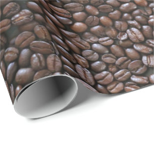 KOFFIEBONEN PATROON CADEAUPAPIER