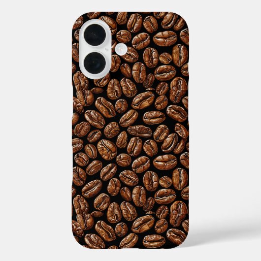 Koffiebonen patroon Mooie Koffie Liefhebber Ontwer Case-Mate iPhone Case (Achterkant)