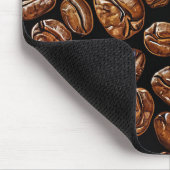 Koffiebonen patroon muismat (Hoek)