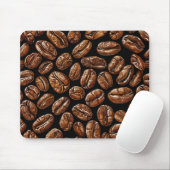 Koffiebonen patroon muismat (Met muis)
