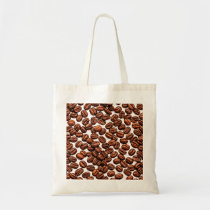 Koffiebonen Patroon Tote Bag