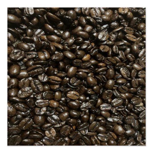 Koffiebonen Perfect Poster (Voorkant)