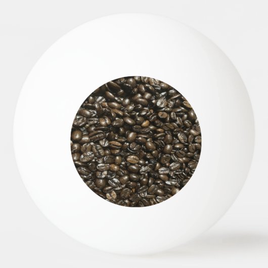 Koffiebonen Pingpongbal (Voorkant)