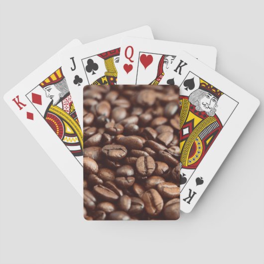 Koffiebonen Pokerkaarten (Achterkant)