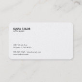 Koffiebonen (ponskaarvariatie) klantenkaartje (Achterkant)