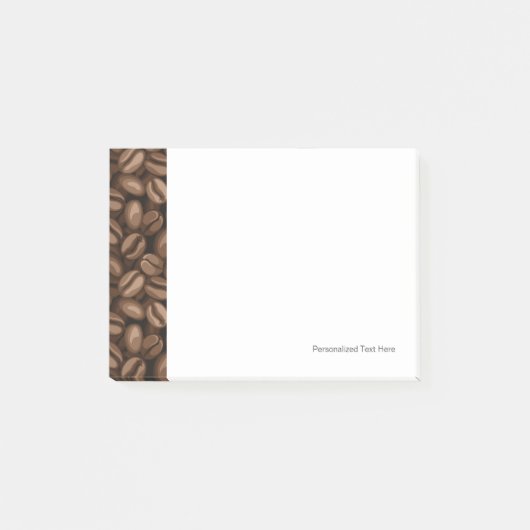Koffiebonen Post-it® Notes (Voorkant)