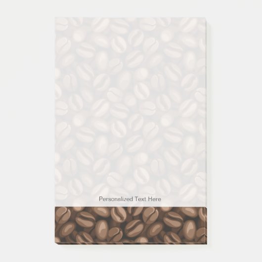 Koffiebonen Post-it® Notes (Voorkant)