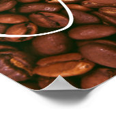 Koffiebonen Poster (Hoek)