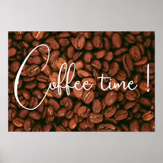 Koffiebonen Poster (Voorkant)