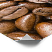 Koffiebonen Poster (Hoek)