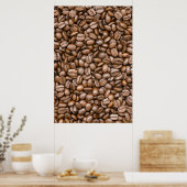 Koffiebonen Poster (Keuken)