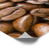 Koffiebonen Poster (Hoek)