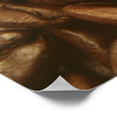 Koffiebonen Poster kunst (Hoek)