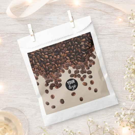 Koffiebonen professionele Logo Bedankzakje (Geknipt)