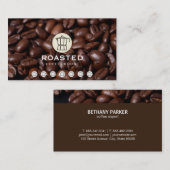 Koffiebonen Punch Kaart Klantenkaartje (Voorkant / Achterkant)