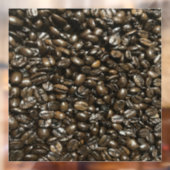 Koffiebonen Raamsticker (Vel 2)