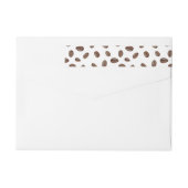 Koffiebonen Retouradres Labels voor Love Is Brewin (Achterkant)