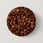 Koffiebonen Ronde Button 5,7 Cm (Voorkant)
