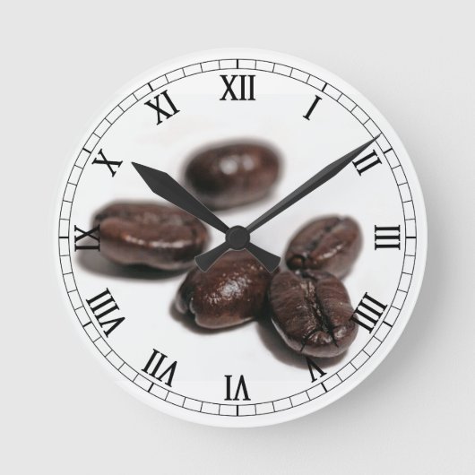 Koffiebonen Ronde Klok (Voorkant)